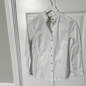 J. Crew White Blouse